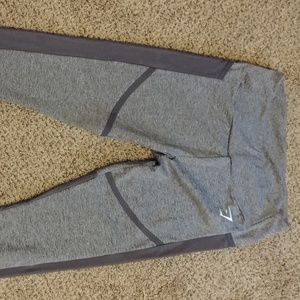 Gymshark Simply Mesh Charcoal Marl Leggings